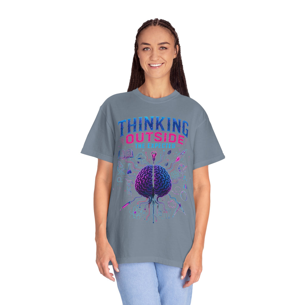 Thinking Outside the Expected T-Shirt — Creative Brain Graphic Tee
