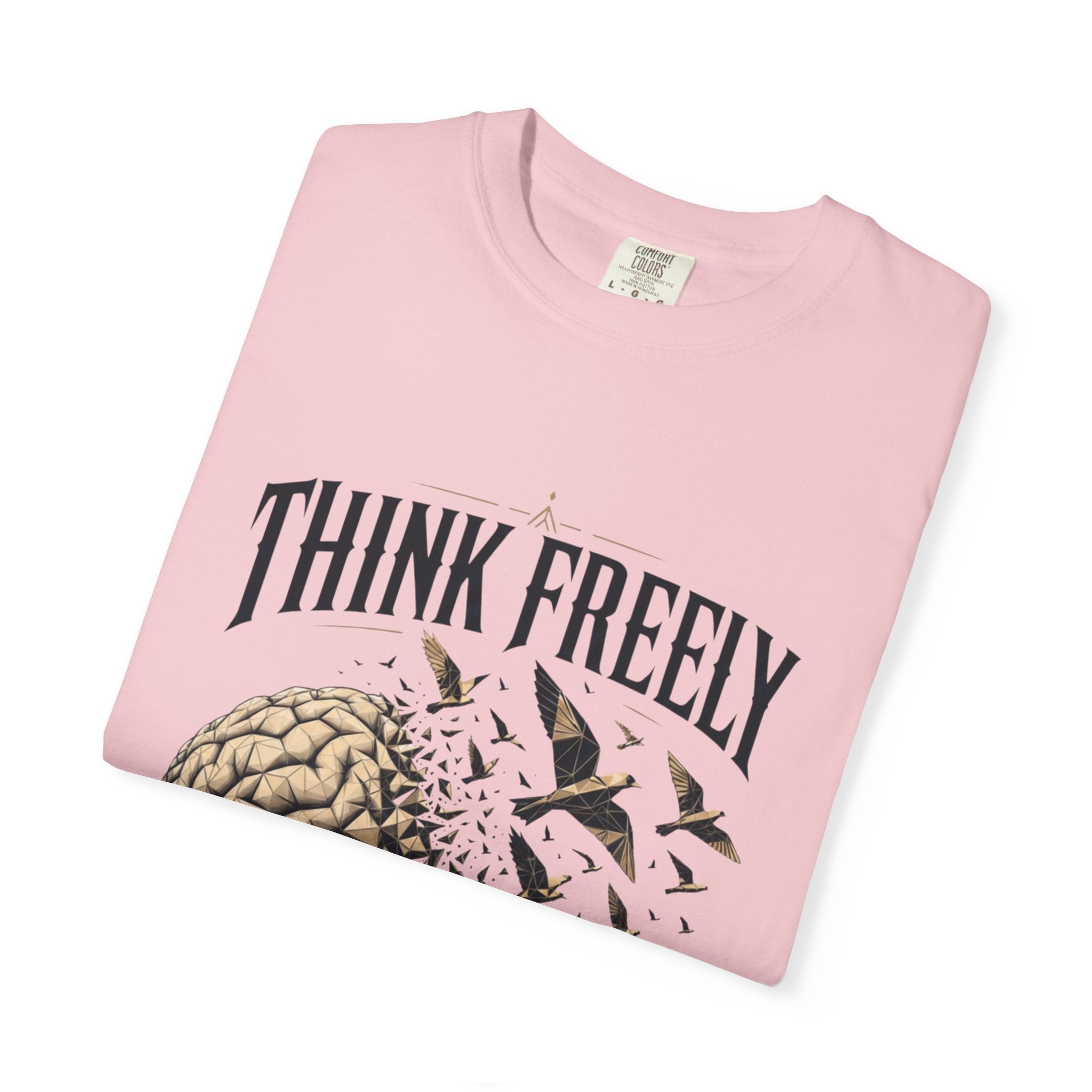 Think Freely T-Shirt — 'The World Keeps Different Perspectives' Graphic Tee