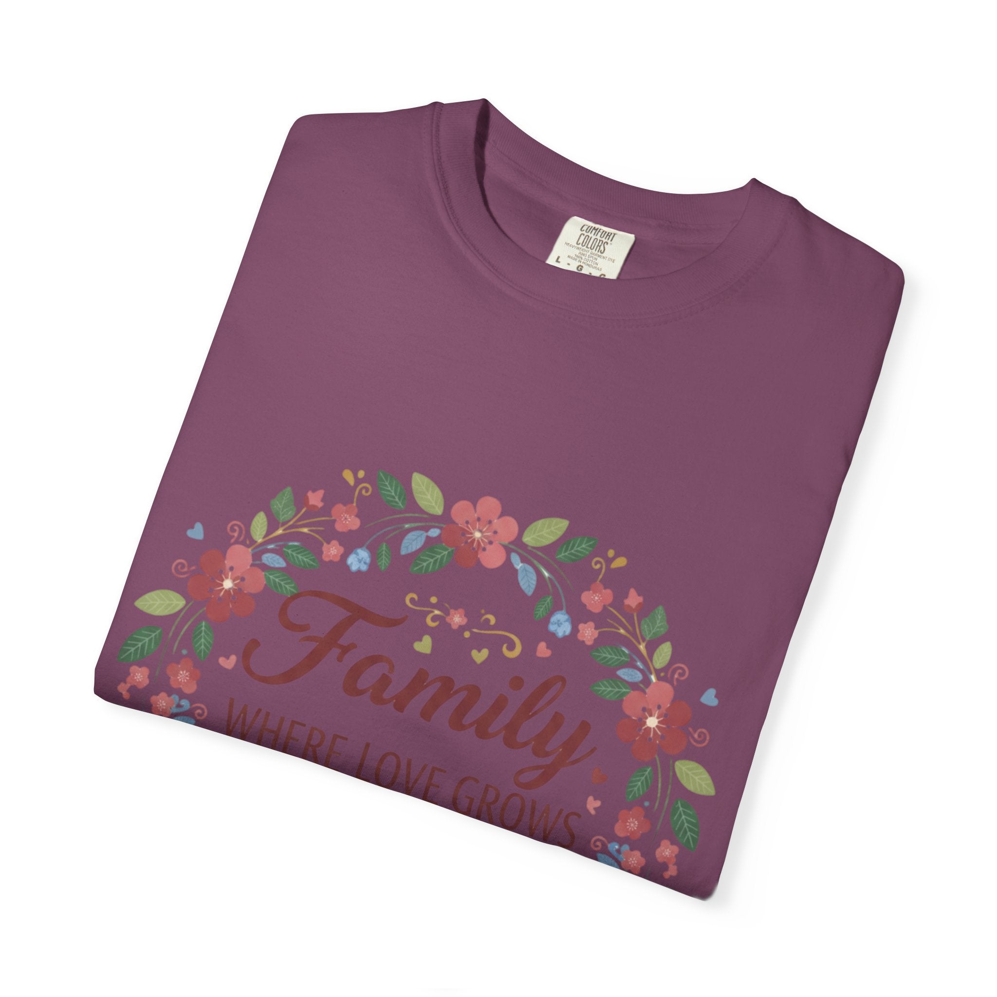 Family Where Love Grows T-Shirt