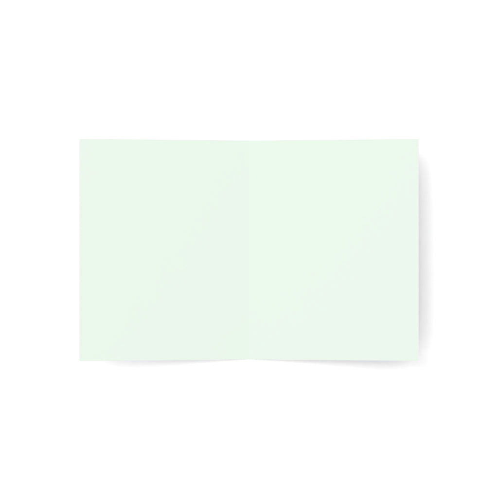 Golf Happy Birthday Greeting Card — Folded Birthday Card for Golfers (1/10/30/50 pcs)