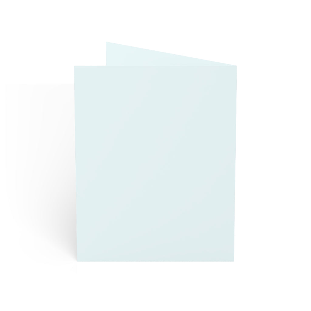 Greeting Card – "Counting the days until I see you again" Blue Love Note