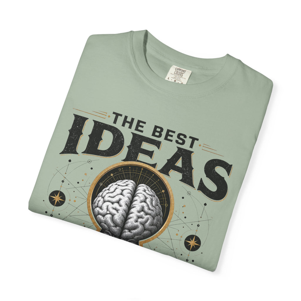 T-Shirt — "The Best Ideas Come From Different Minds" Graphic Tee