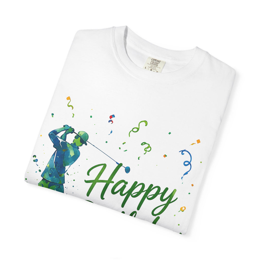 Golf Birthday Adult T-Shirt — Happy Birthday Golfer Tee