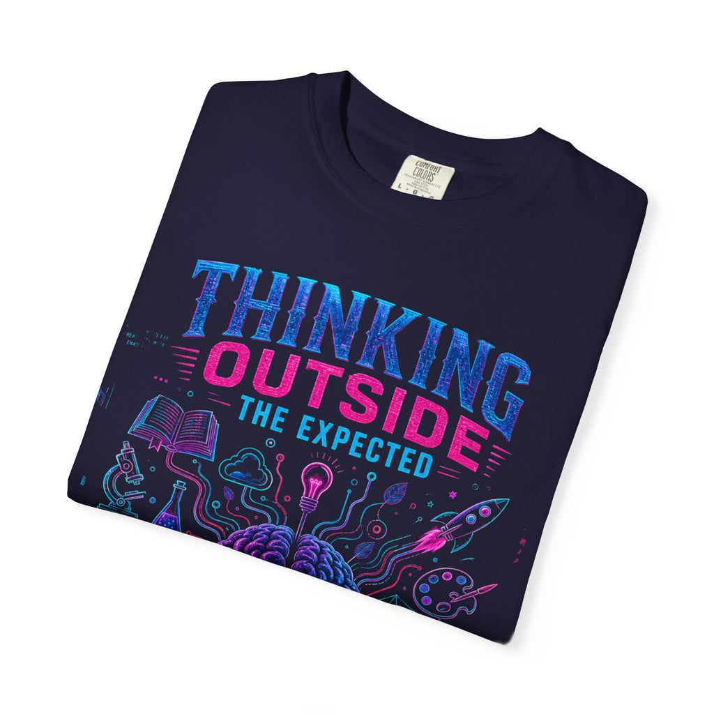 Thinking Outside the Expected T-Shirt — Creative Brain Graphic Tee