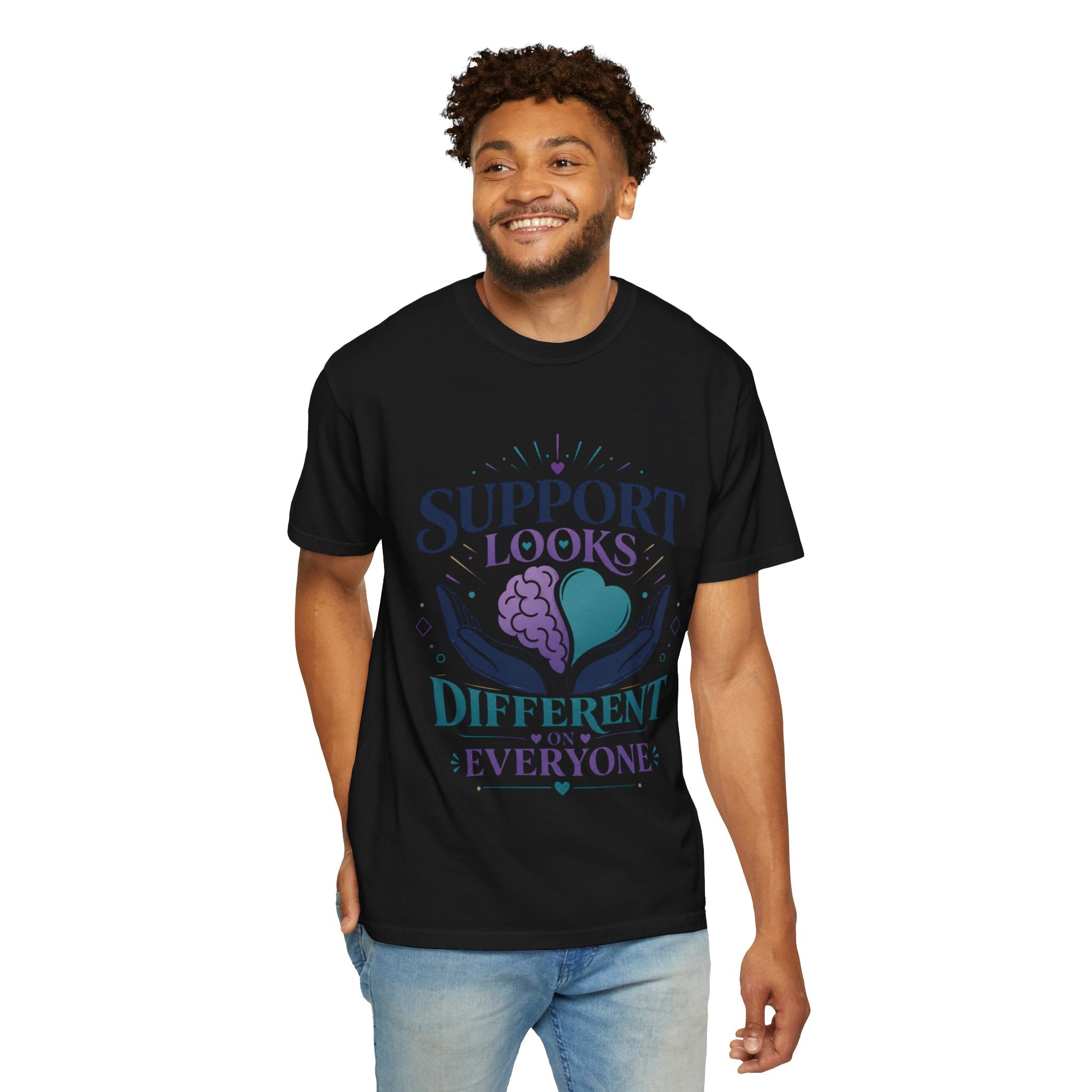 Support Looks Different on Everyone T-Shirt
