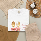 Congratulations Cutlery T-Shirt — Cute Spoon & Fork Congrats Tee