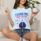 Thinking Outside the Expected T-Shirt — Creative Brain Graphic Tee