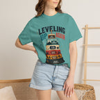 Leveling Up Again T-Shirt — "Making Memories Since Day One" Gamer Birthday Tee