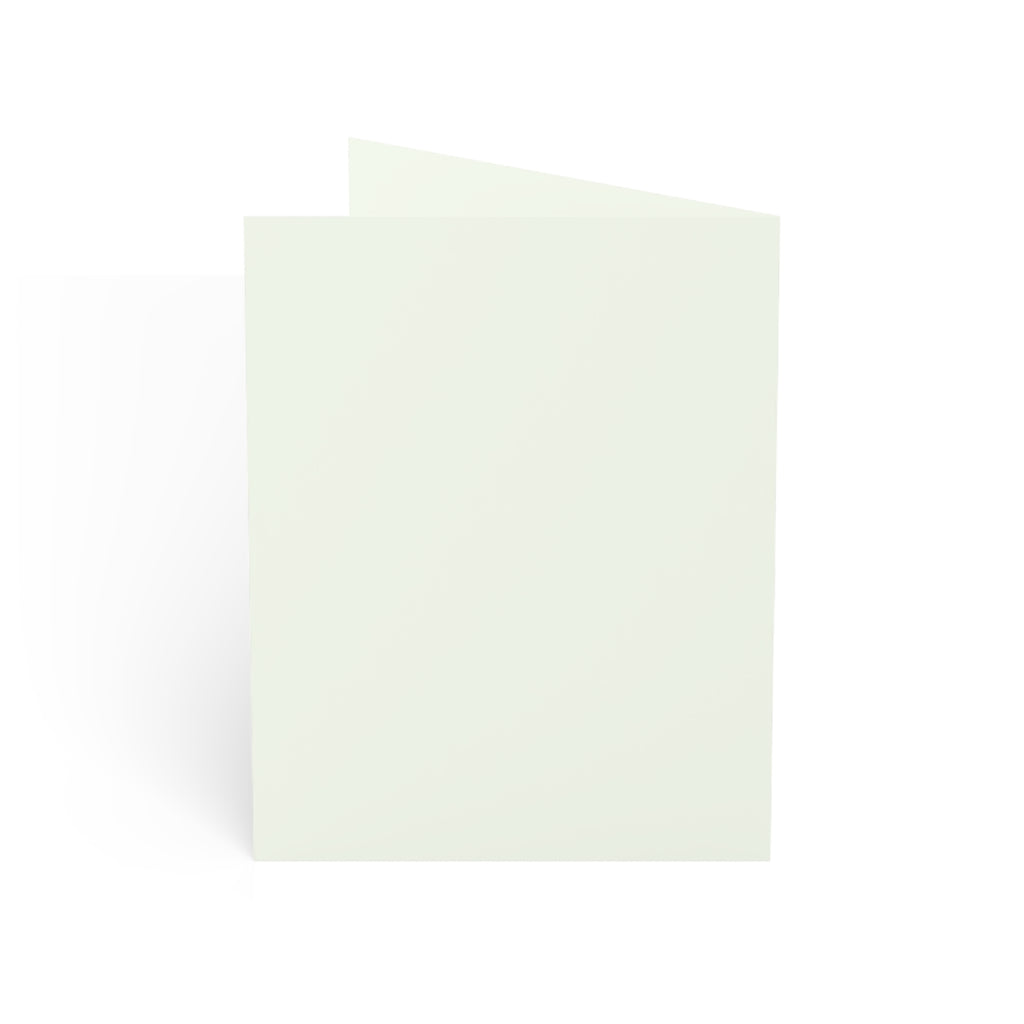 Thank You Greeting Cards – Green Wreath Thank You Note Cards (1, 10, 30, 50 pcs)