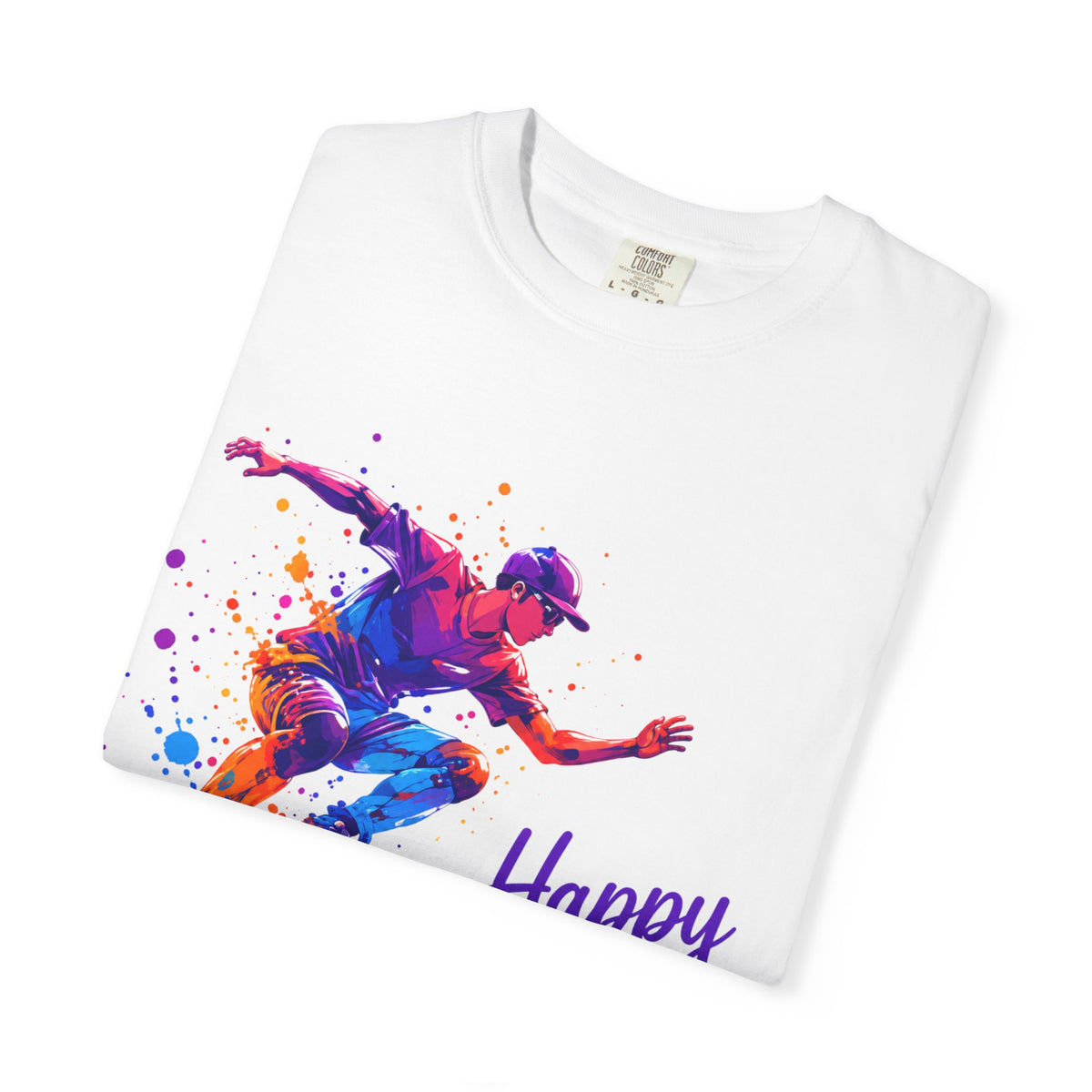 Skateboarder 'Happy Birthday' Adult T-Shirt