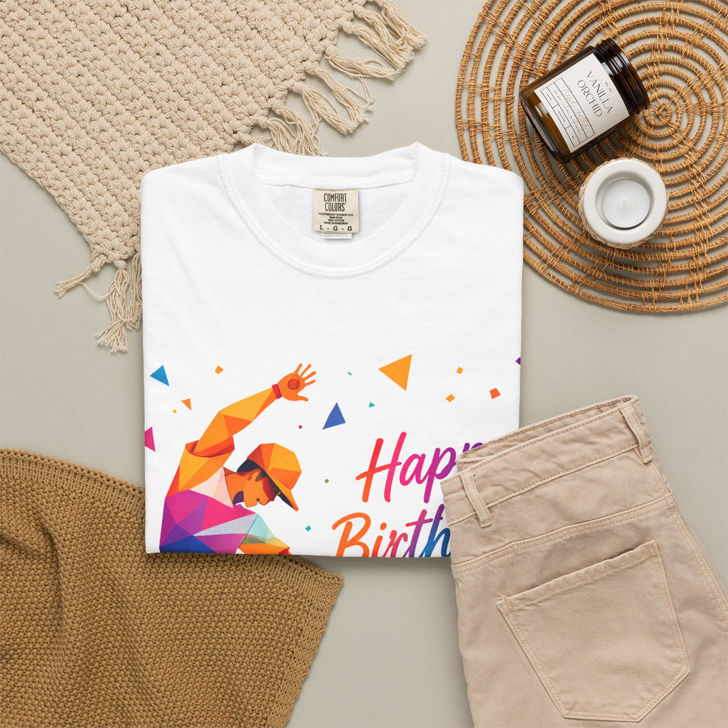 Happy Birthday Street Dancer Adult T-Shirt