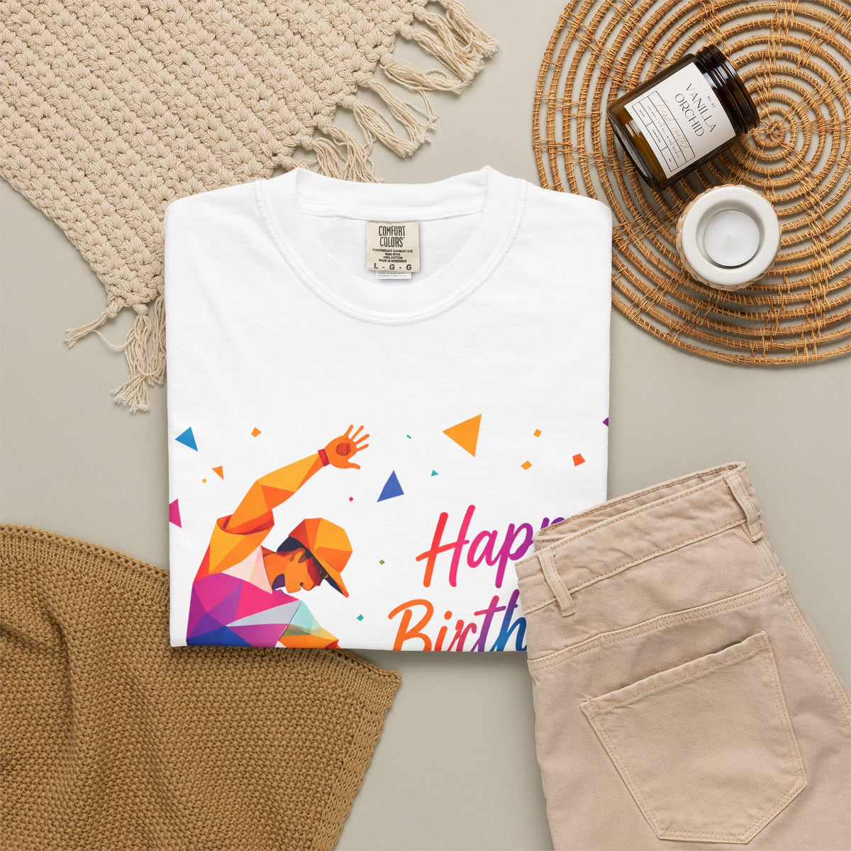 Happy Birthday Street Dancer Adult T-Shirt