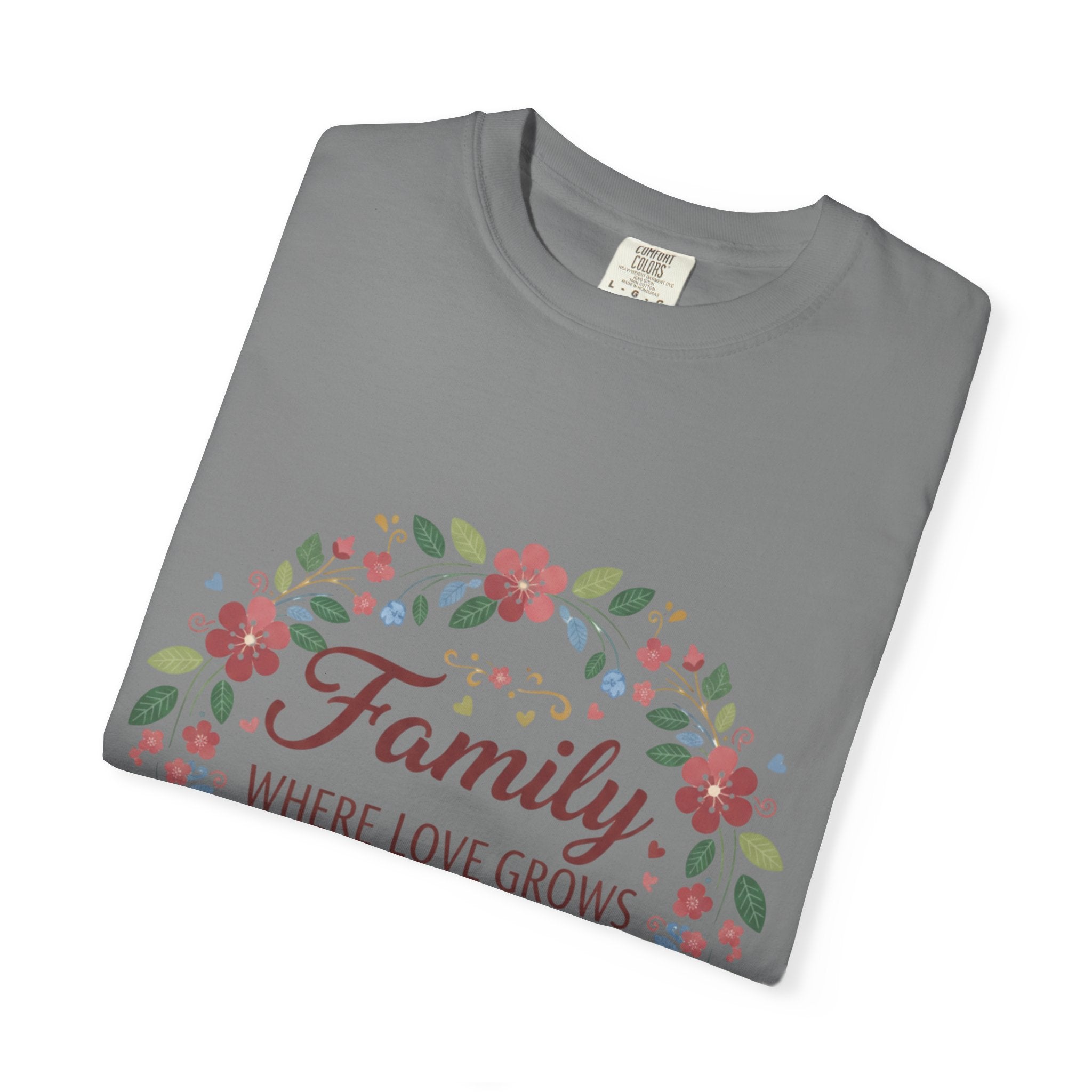 Family Where Love Grows T-Shirt