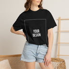 Classic Crewneck T‑Shirt — Custom Front Print Template