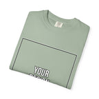Classic Crewneck T‑Shirt — Custom Front Print Template