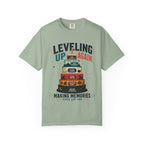 Leveling Up Again T-Shirt — "Making Memories Since Day One" Gamer Birthday Tee