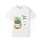 Thank You Succulent T-Shirt — "Thank You For Helping Me Grow" Teacher & Mentor Gift