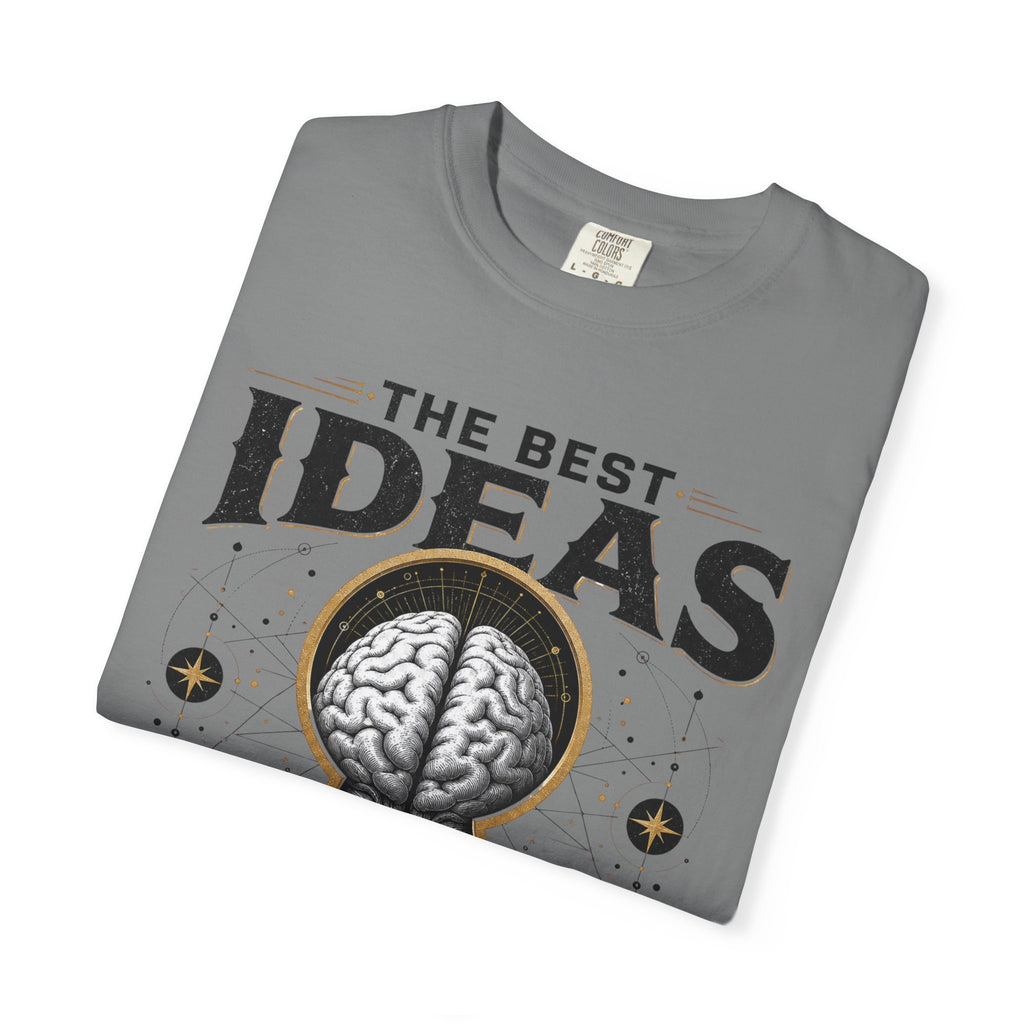 T-Shirt — "The Best Ideas Come From Different Minds" Graphic Tee