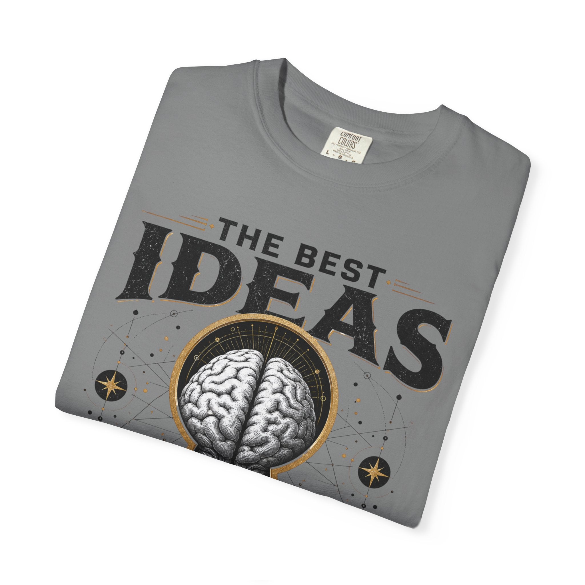 T-Shirt — "The Best Ideas Come From Different Minds" Graphic Tee