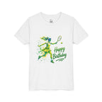 Youth Tennis 'Happy Birthday' Tee — Girls' Birthday Tennis Shirt