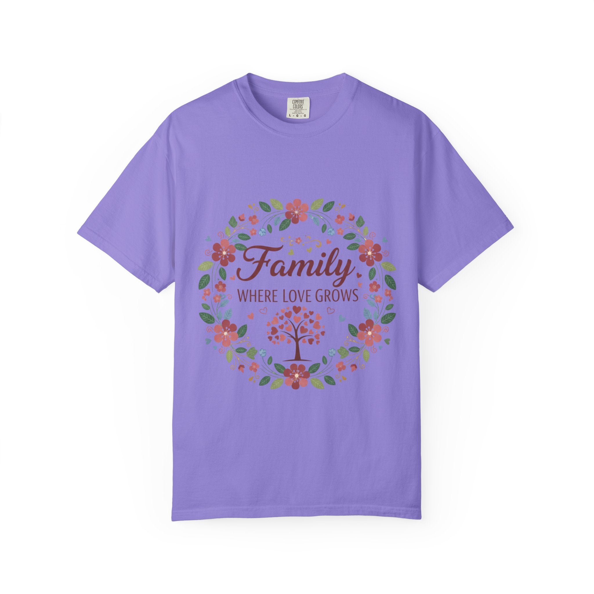 Family Where Love Grows T-Shirt