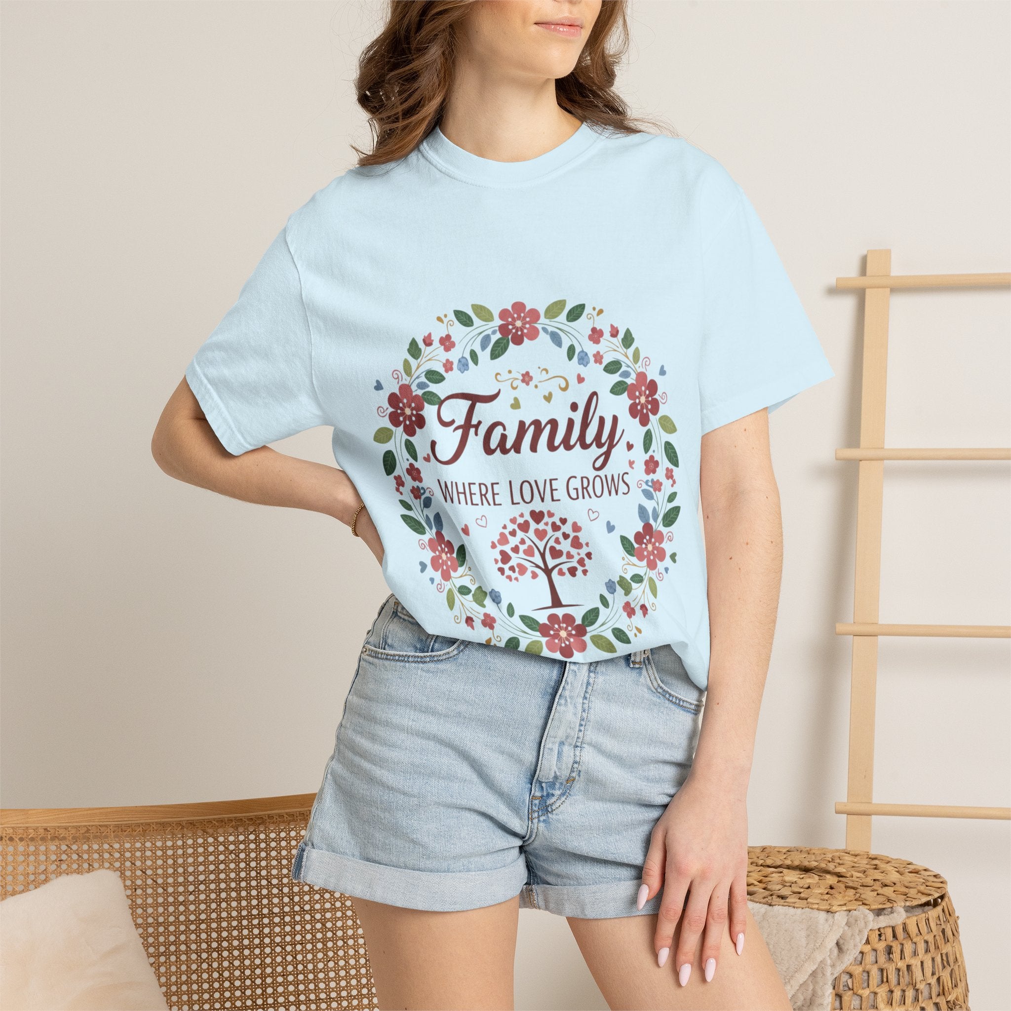 Family Where Love Grows T-Shirt