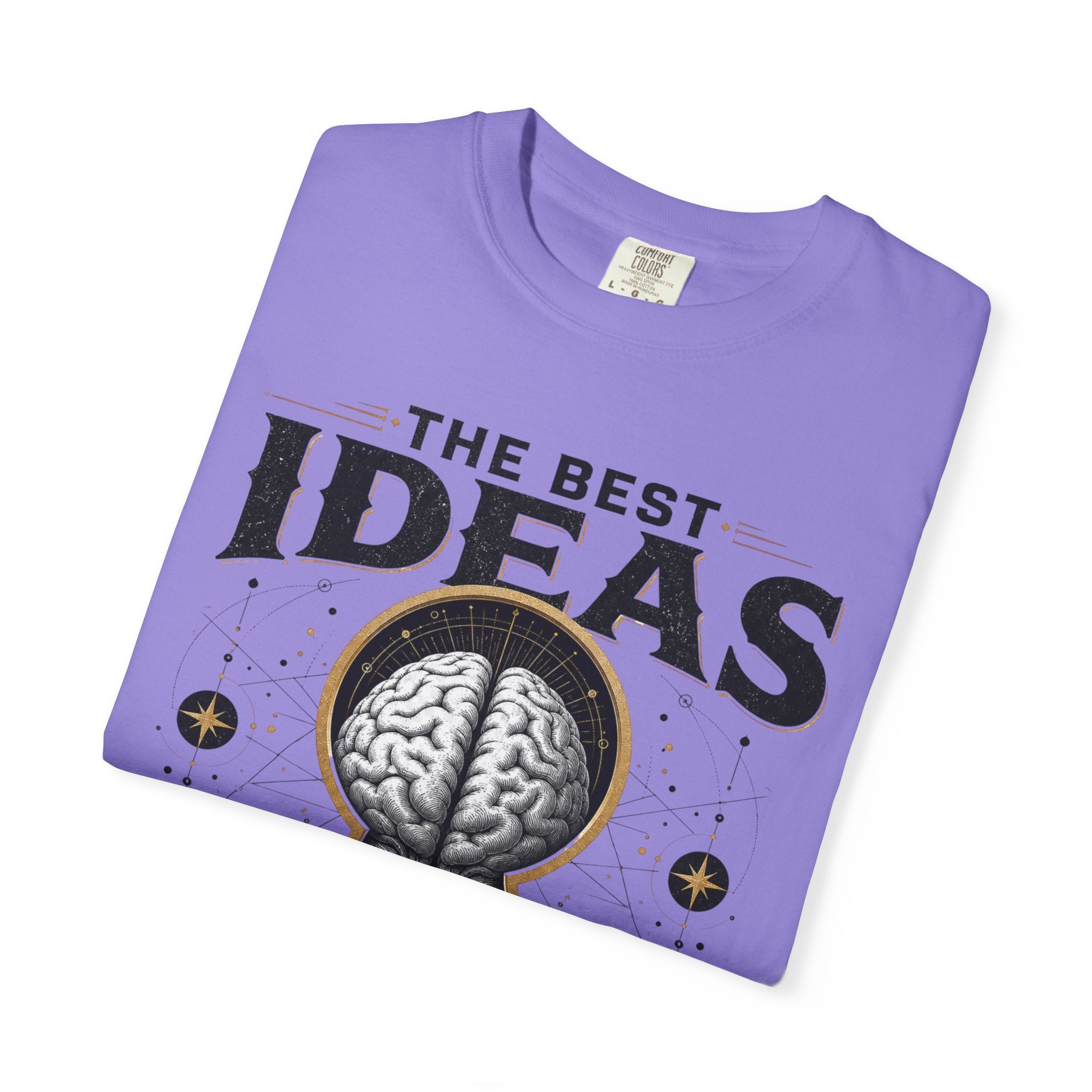 T-Shirt — "The Best Ideas Come From Different Minds" Graphic Tee