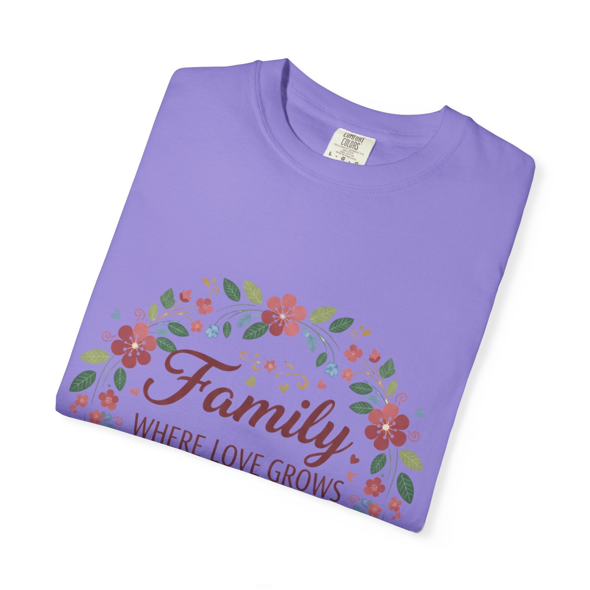 Family Where Love Grows T-Shirt