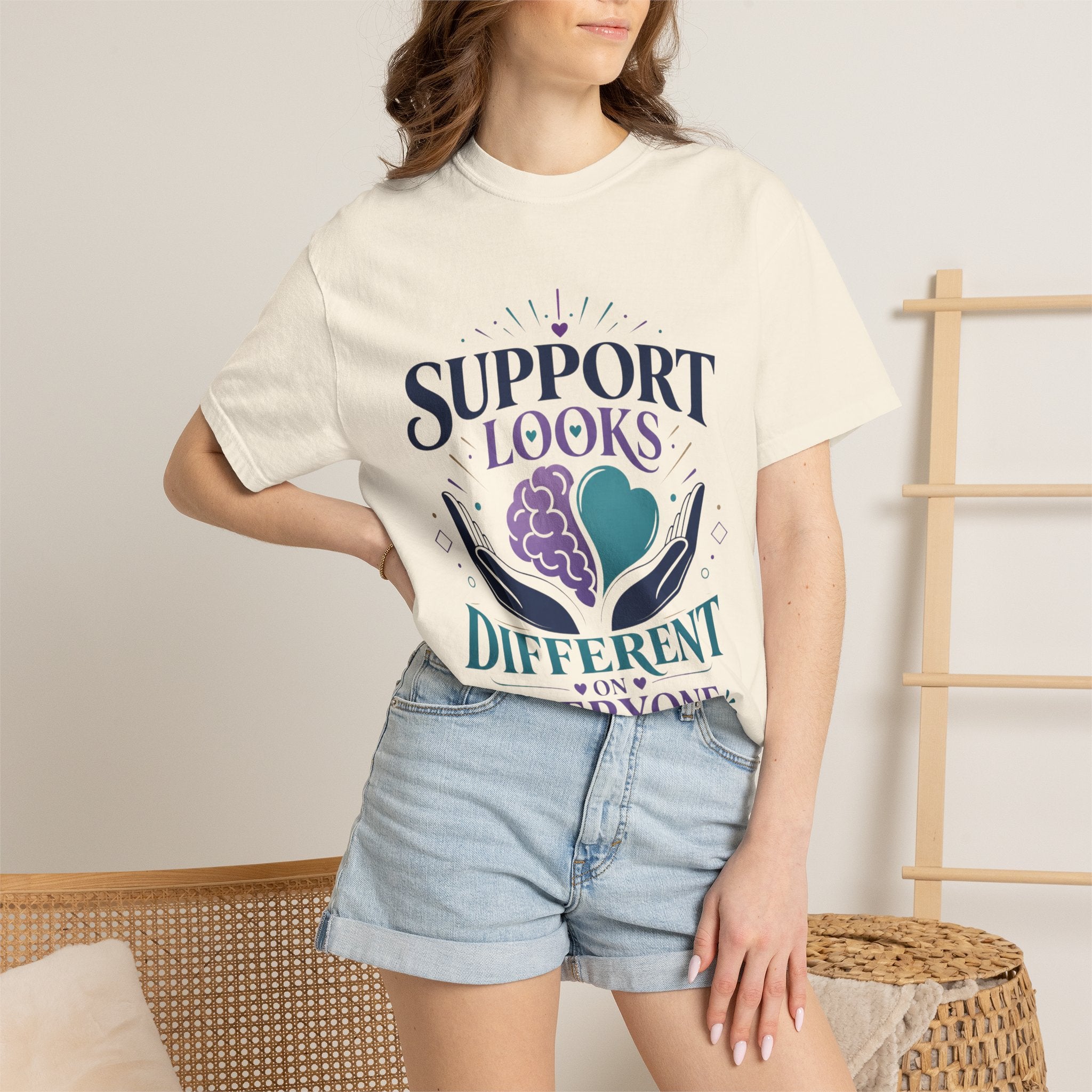 Support Looks Different on Everyone T-Shirt