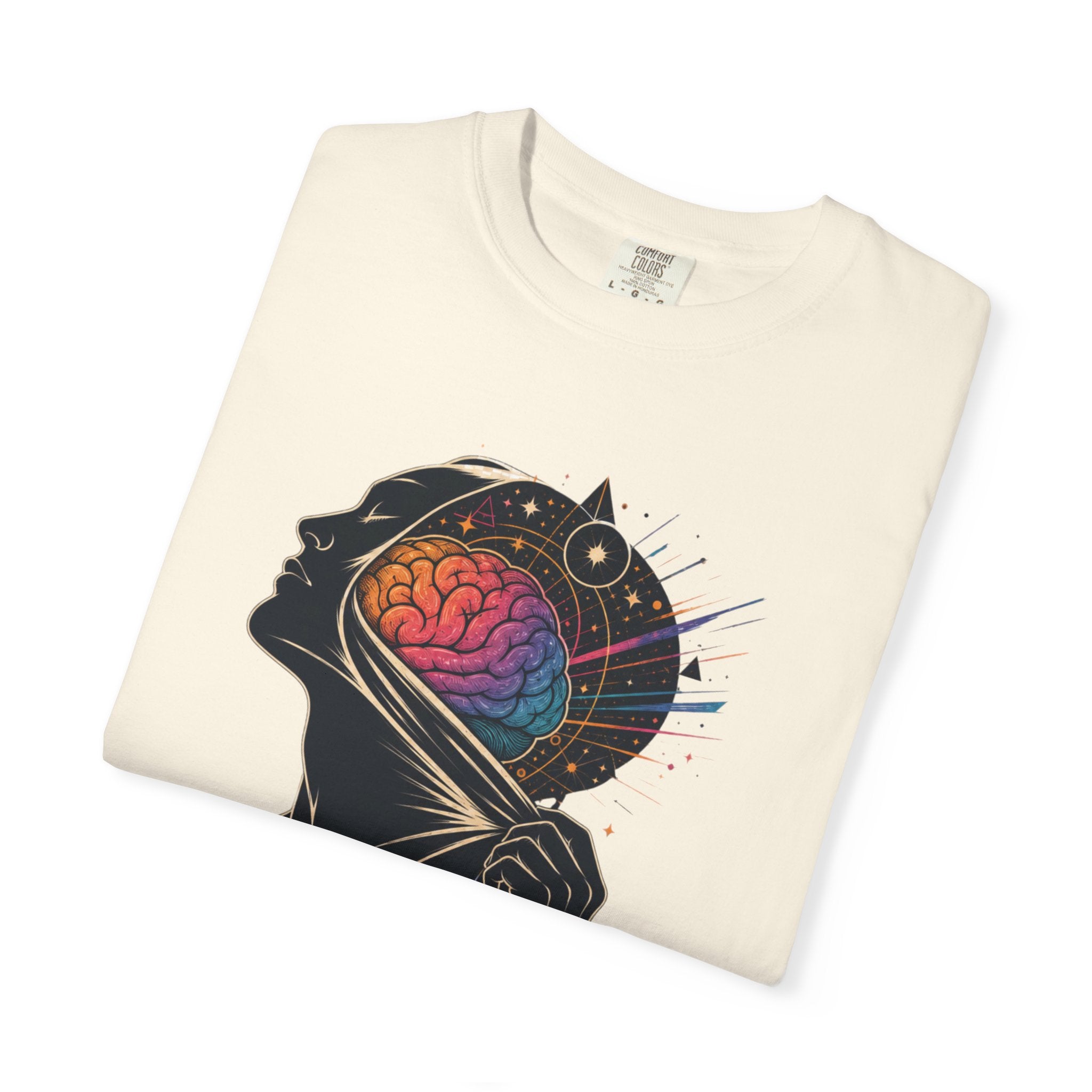 Authentic Is Beautiful Graphic T-Shirt — Pride Rainbow Mind Empowerment Tee
