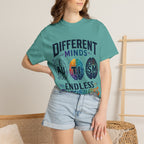 Autism Awareness T-Shirt — "Different Minds, Endless Possibilities"