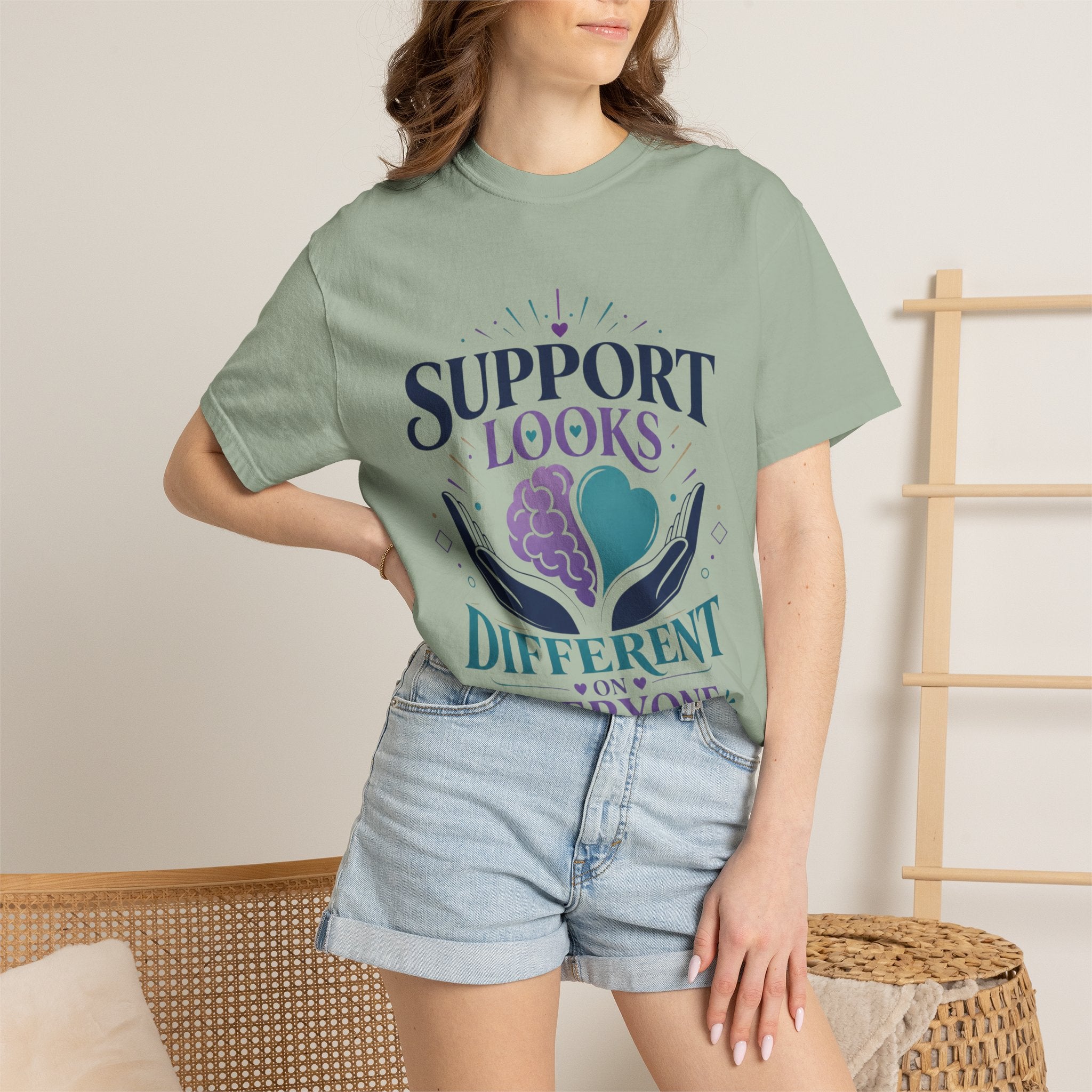 Support Looks Different on Everyone T-Shirt