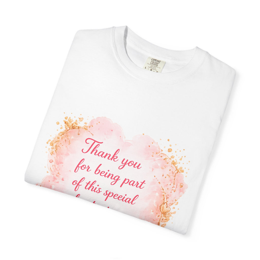 Thank You for Being Part of This Special Chapter Baby Shower T-Shirt