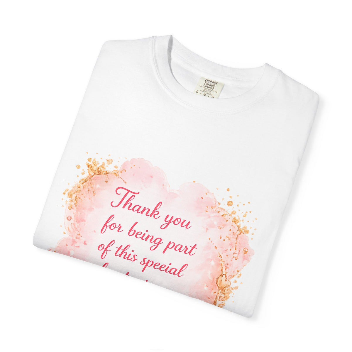 Thank You for Being Part of This Special Chapter Baby Shower T-Shirt