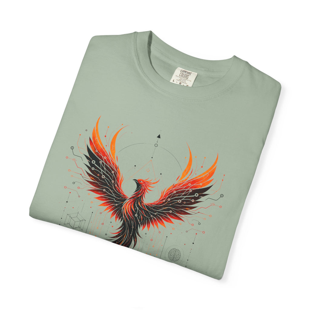 Phoenix Rise T-Shirt — "Rise In Your Own Way" Inspirational Graphic Tee