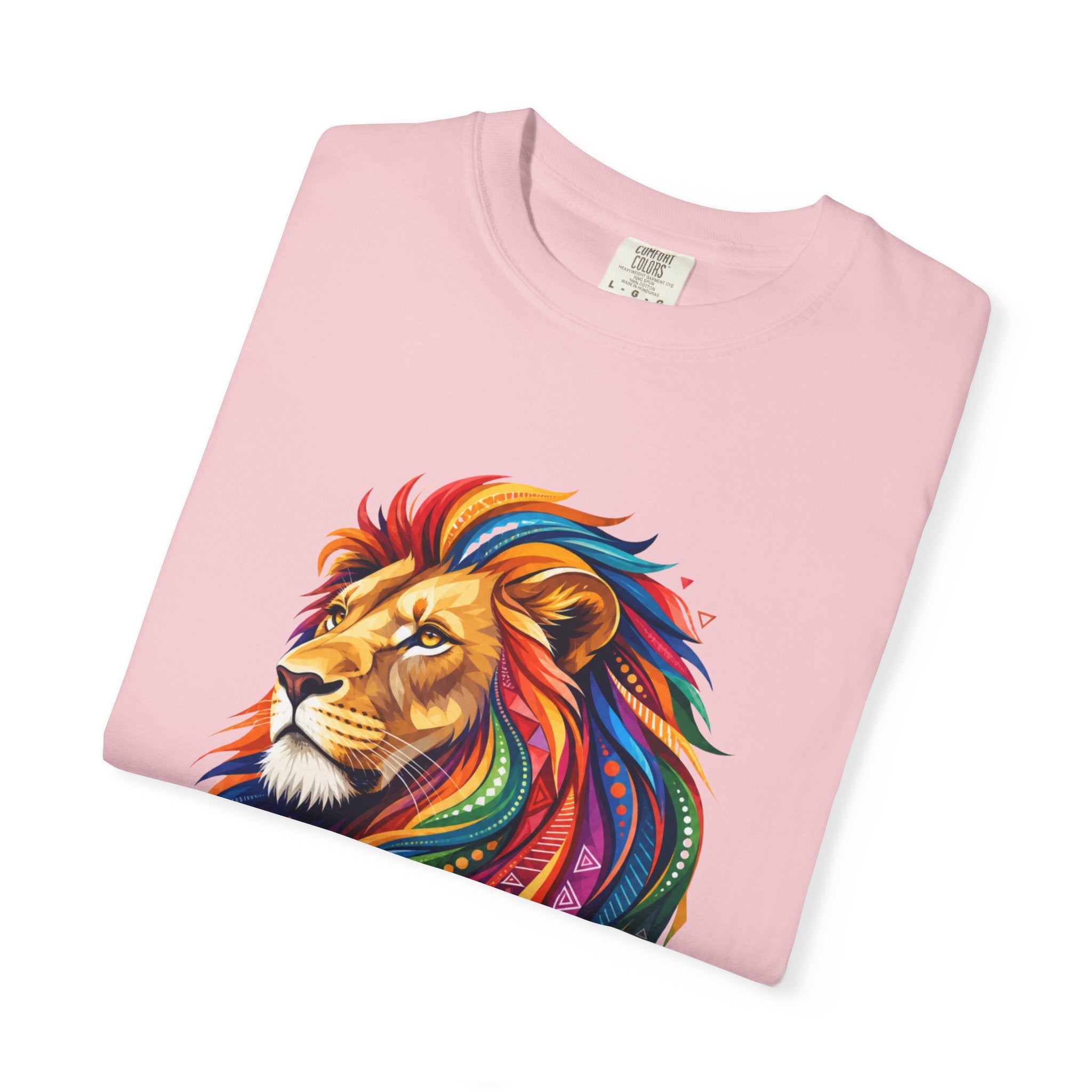 Proud to Be Me Lion T-Shirt — Rainbow Mane Pride Tee