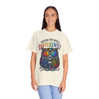 Seeing the World Differently Owl T-Shirt — Colorful Psychedelic Autism Awareness Tee