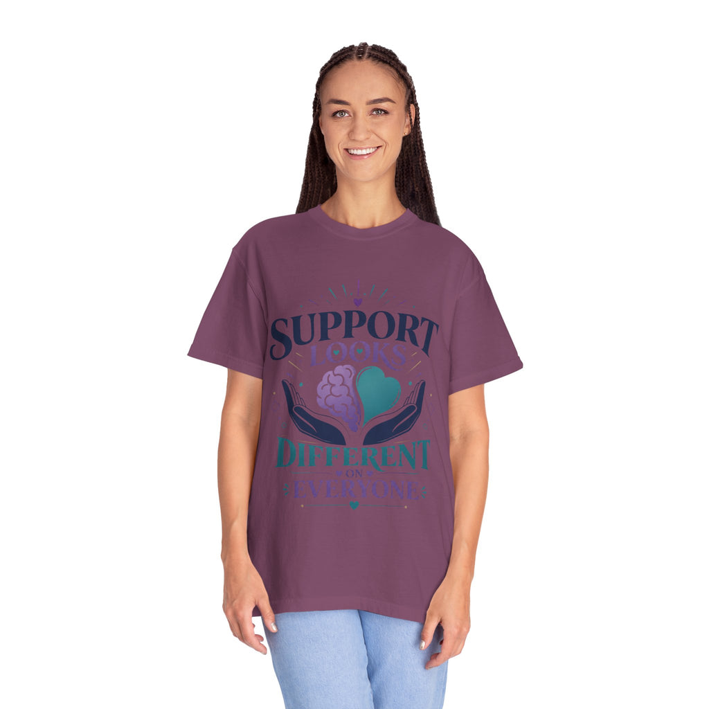 Support Looks Different on Everyone T-Shirt
