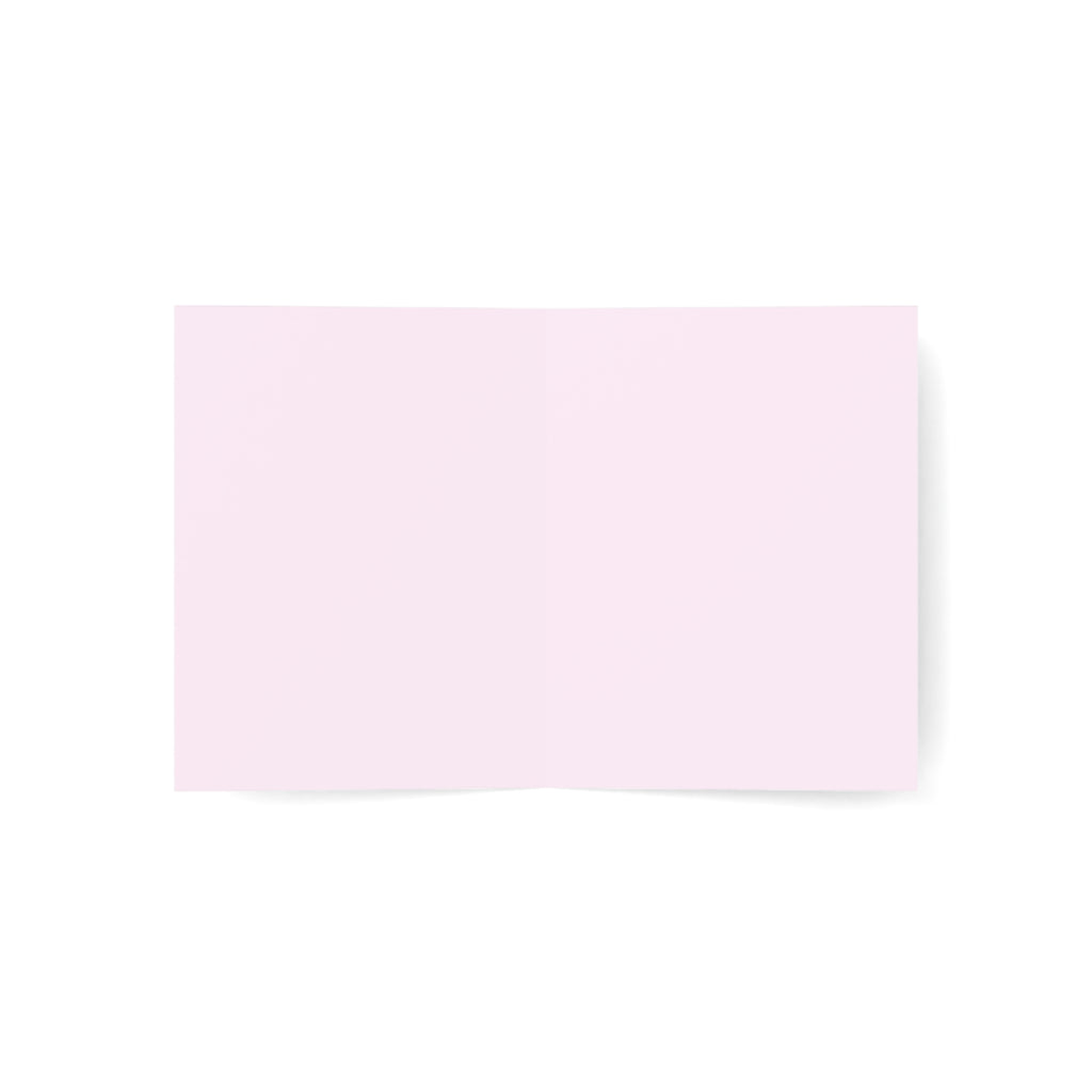 Baby Girl Congratulations Card — "It's a GIRL!" Newborn Greeting Card (Single or Bulk)