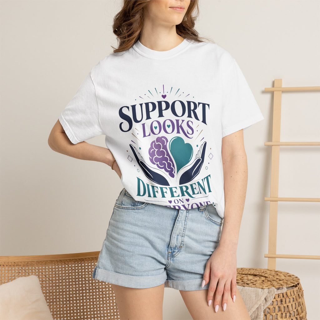Support Looks Different on Everyone T-Shirt