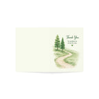 Thank You Greeting Card — ‘Thank You for Guiding Me Along the Way’ Nature Illustration (Pack of 1/10/30/50)