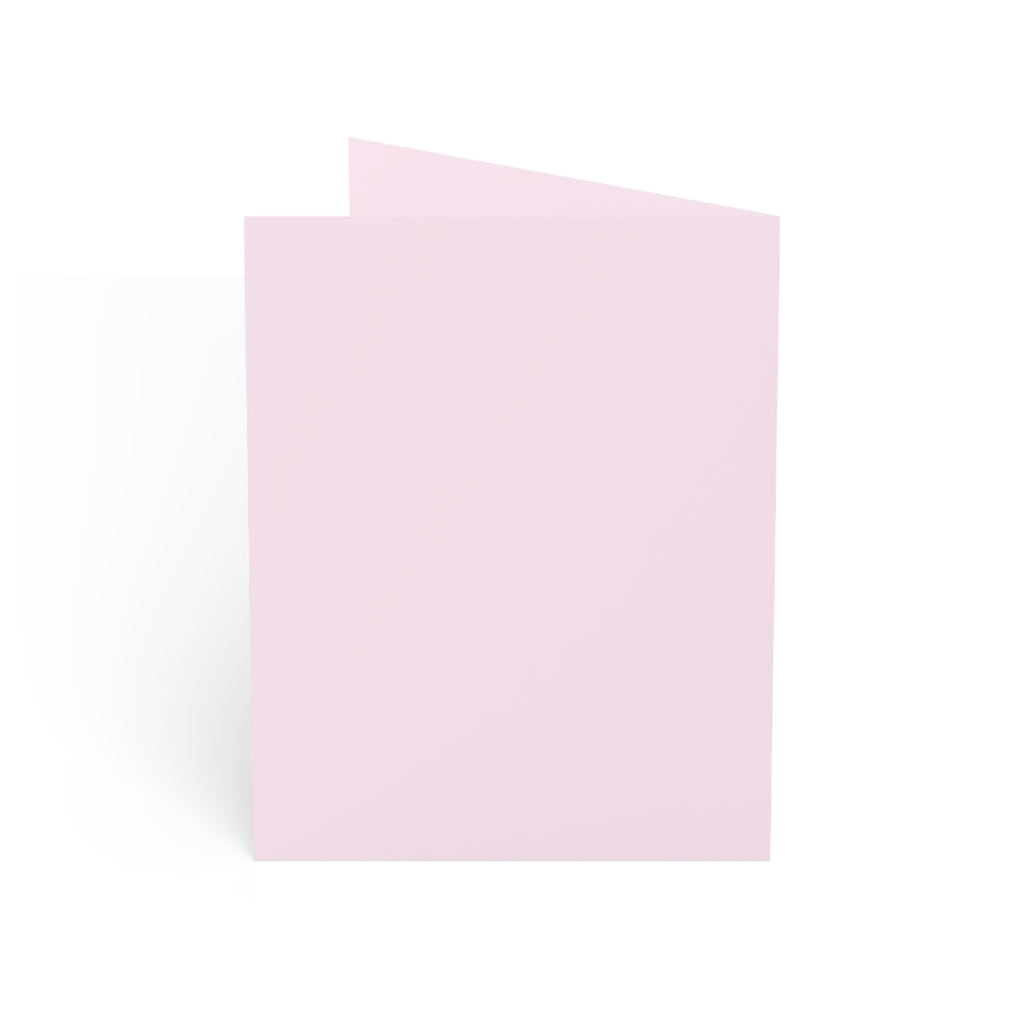 1st Birthday Bubble Number Greeting Card — Pink "Happy Birthday" Kids Card (1/10/30/50 pcs)