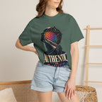 Authentic Is Beautiful Graphic T-Shirt — Pride Rainbow Mind Empowerment Tee