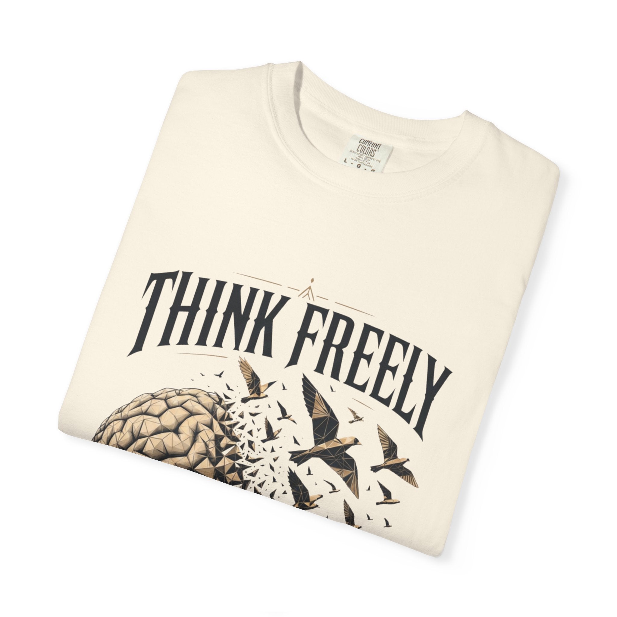 Think Freely T-Shirt — 'The World Keeps Different Perspectives' Graphic Tee