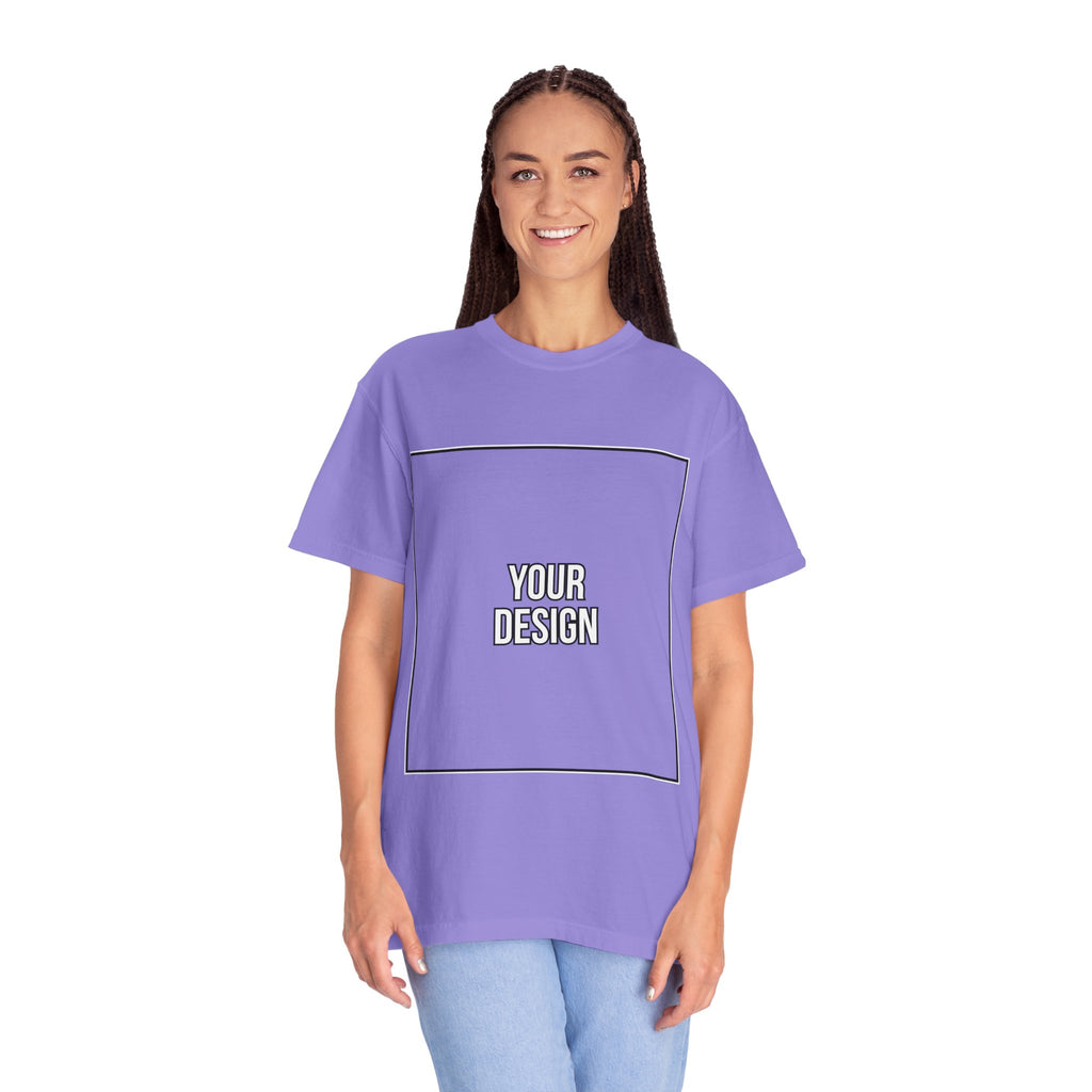 Classic Crewneck T‑Shirt — Custom Front Print Template