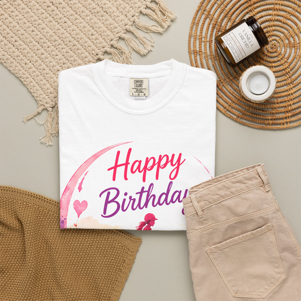 Birthday Horse Adult T-Shirt — Happy Birthday Equestrian Tee