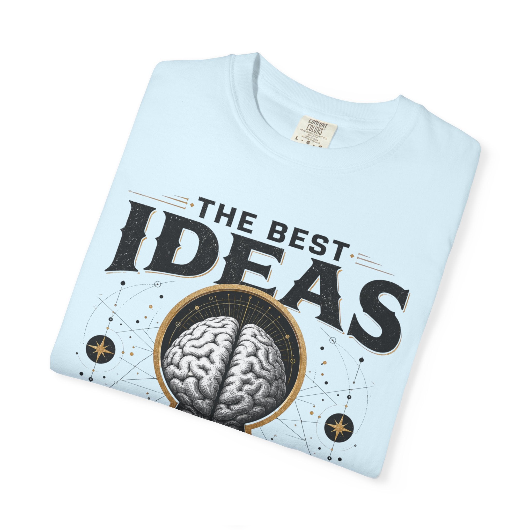 T-Shirt — "The Best Ideas Come From Different Minds" Graphic Tee