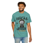 T-Shirt — "The Best Ideas Come From Different Minds" Graphic Tee