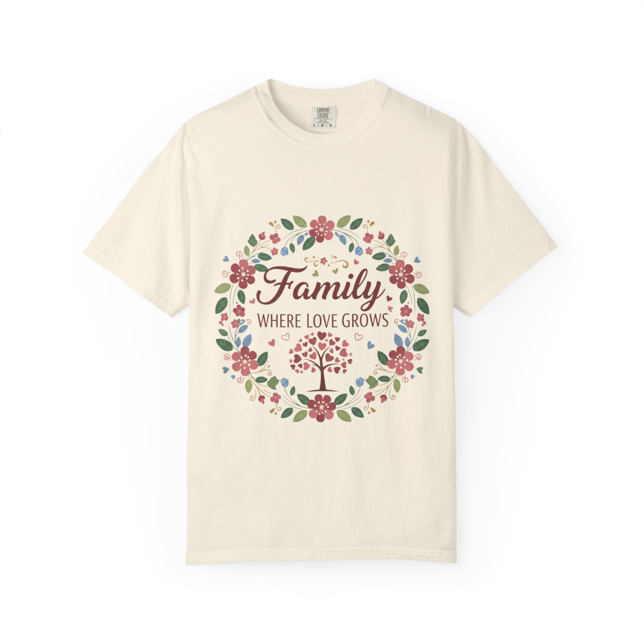 Family Where Love Grows T-Shirt
