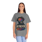 Authentic Is Beautiful Graphic T-Shirt — Pride Rainbow Mind Empowerment Tee